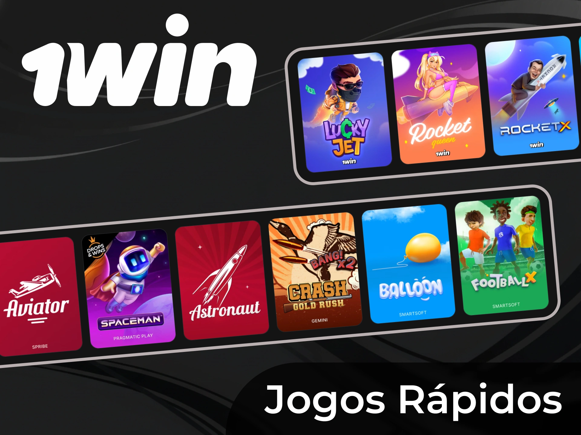 Explore a popular seção de Jogos Rápidos na 1win.