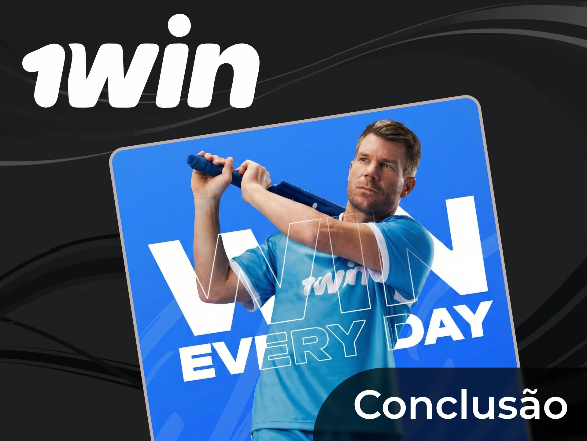 Trabalhar com David Warner é um passo importante para a plataforma 1win.