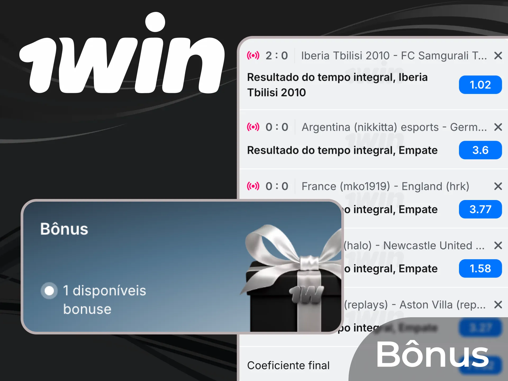 Ative seu bônus para apostas em futebol e maximize seus ganhos.